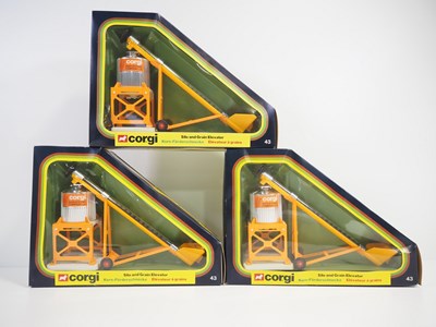 Lot 156 - A group of CORGI #43 Silo and Grain Elevators...