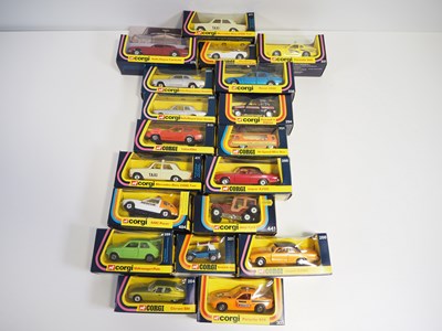 Lot 159 - A group of CORGI diecast cars of various types...