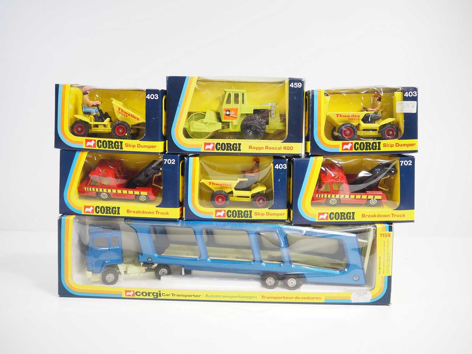 Corgi Toys 1/43 – Ford Car Transporte 1970 – Collection Miniature état Superbe