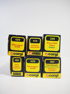 Lot 166 - A group of CORGI police and coast guard...