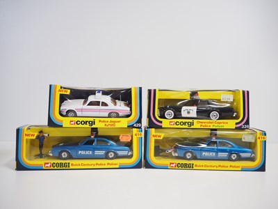 Lot 167 - A group of CORGI police related vehicles...