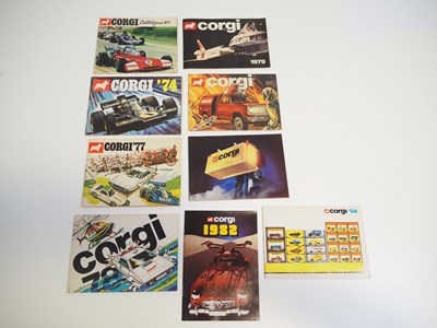 Lot 188 - A group of vintage CORGI TOYS catalogues...