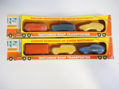 Lot 197 - A pair of MATCHBOX 'Soap Transporters', issued...