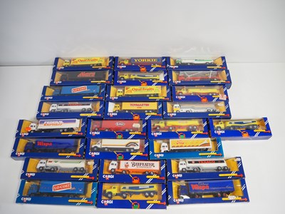 Lot 204 - A group of CORGI diecast articulated delivery...