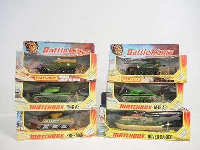 Lot 211 - A group of MATCHBOX original issue Battle...