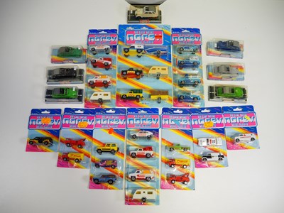 Lot 248 - A group of NOREV diecast vehicles on original...