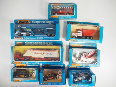 Lot 251 - A group of MATCHBOX Superkings cars and...