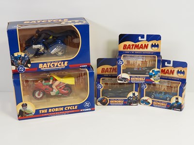 Lot 259 - A group of CORGI '2000 DC Comics' series...