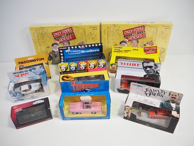 Lot 268 - A group of CORGI diecast film and TV related...