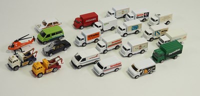 Lot 279 - A group of unboxed CORGI JUNIORS, mostly vans,...