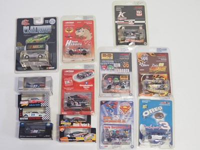 Lot 283 - A group of 1:64 scale diecast NASCAR race cars...