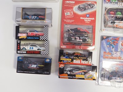 Lot 283 - A group of 1:64 scale diecast NASCAR race cars...