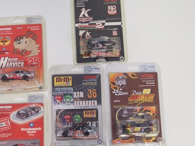 Lot 283 - A group of 1:64 scale diecast NASCAR race cars...