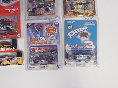 Lot 283 - A group of 1:64 scale diecast NASCAR race cars...