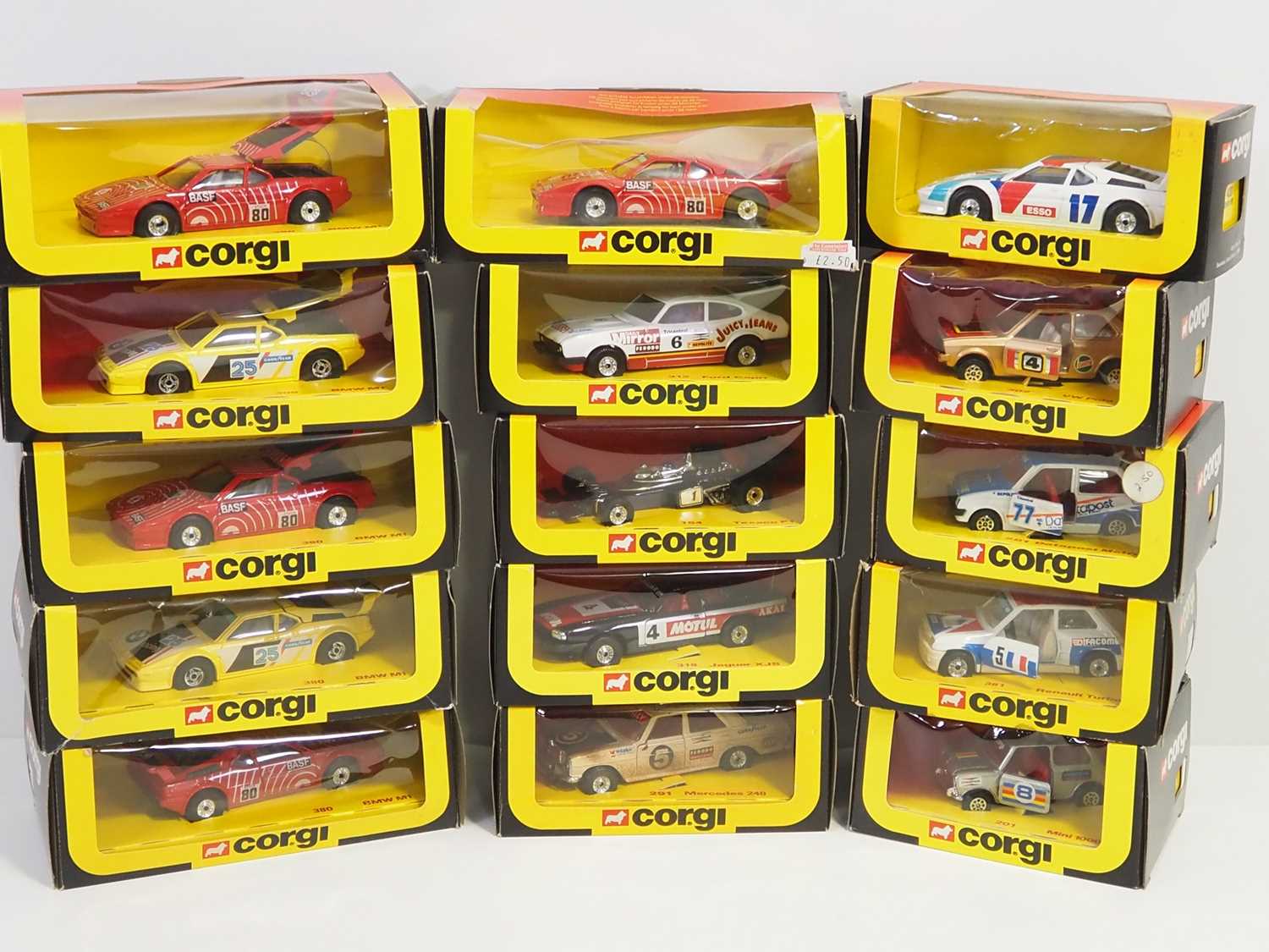 Lot 291 - A group of CORGI rally/racing cars in