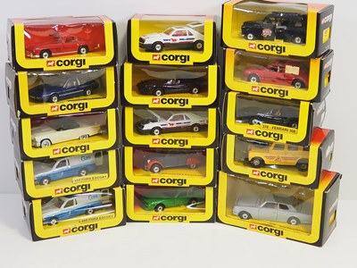 Lot 292 - A group of CORGI diecast cars in...