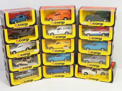 Lot 293 - A group of CORGI diecast cars in...