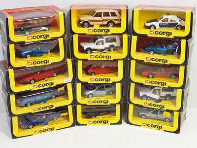 Lot 316 - A group of CORGI diecast cars in...