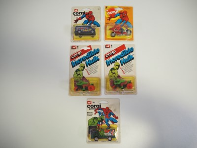 Lot 333 - A group of CORGI JUNIORS superhero related...