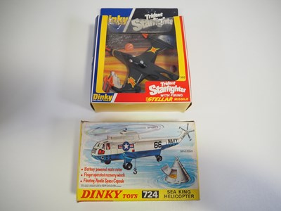 Lot 334 - A pair of DINKY diecast aircraft models...