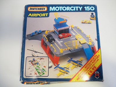 Lot 337 - A group of MATCHBOX Motorcity play sets...