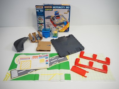 Lot 337 - A group of MATCHBOX Motorcity play sets...