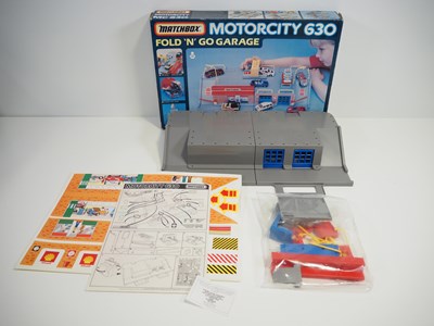Lot 337 - A group of MATCHBOX Motorcity play sets...