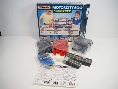 Lot 337 - A group of MATCHBOX Motorcity play sets...