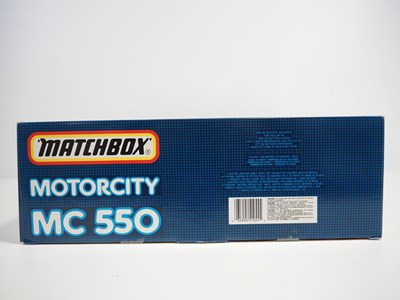 Lot 337 - A group of MATCHBOX Motorcity play sets...