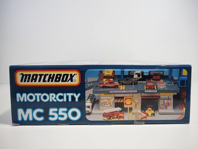 Lot 337 - A group of MATCHBOX Motorcity play sets...