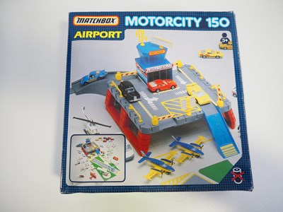 Lot 341 - A group of MATCHBOX Motorcity play sets...