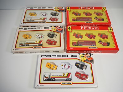 Lot 344 - A group of MATCHBOX 1990s issue Porsche and...