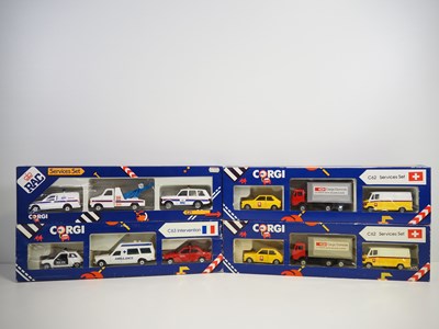 Lot 350 - A group of CORGI Emergency Service vehicle...