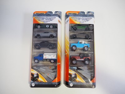 Lot 356 - A group of MATCHBOX 'Top Gun Maverick' themed...