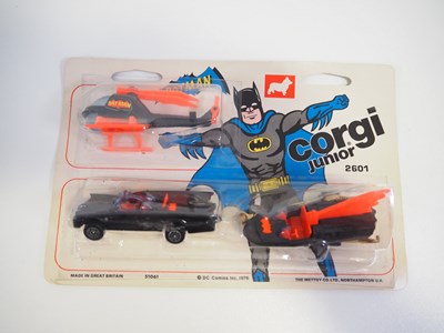 Lot 367 - A CORGI Juniors #2601 Batman triple pack...