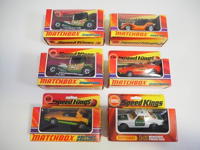 Lot 369 - A group of MATCHBOX Speed Kings cars of...