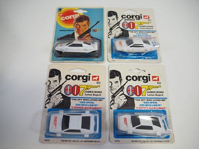 Lot 377 - A group of CORGI Juniors James Bond Lotus...