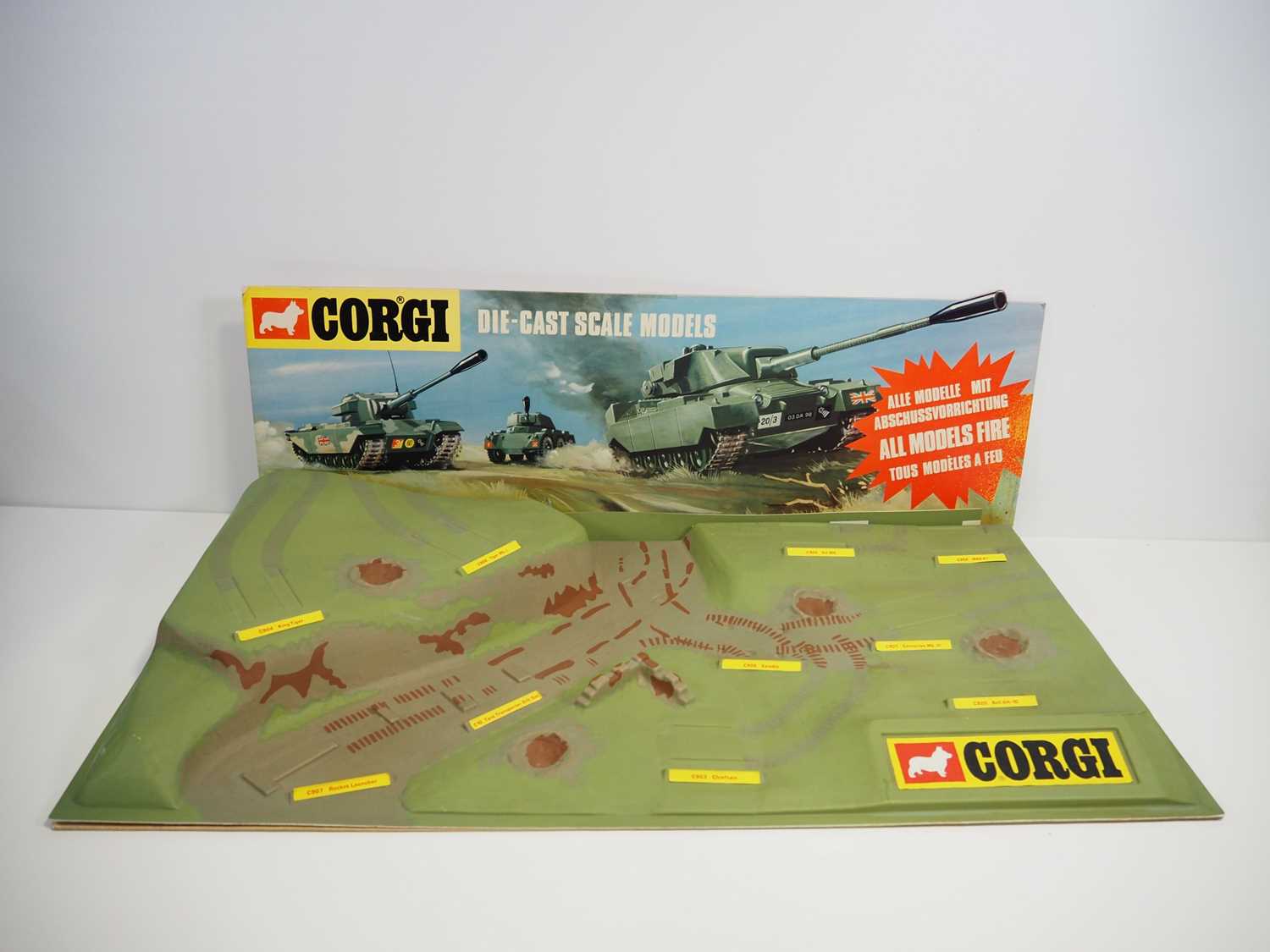 Lot 400 - A scarce CORGI C2003 Military Shop Display...