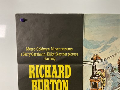 Lot 281 - WHERE EAGLES DARE (1968) UK Quad film poster,...