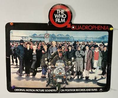Lot 66 - QUADROPHENIA (1979) A hanging card standee for...