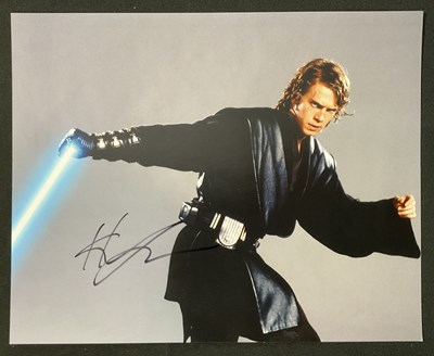 Lot 743 - A pair of STAR WARS autographs comprising...
