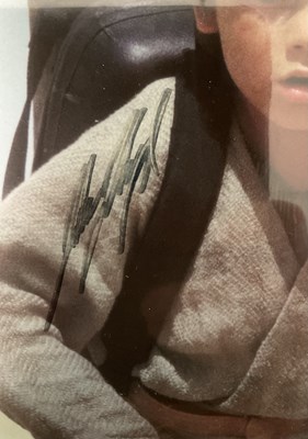 Lot 743 - A pair of STAR WARS autographs comprising...