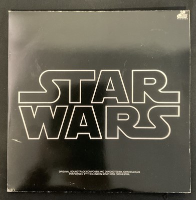 Lot 738 - The original STAR WARS SOUNDTRACK vinyl record...