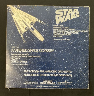 Lot 738 - The original STAR WARS SOUNDTRACK vinyl record...