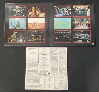 Lot 738 - The original STAR WARS SOUNDTRACK vinyl record...