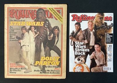 Lot 739 - ROLLING STONE Magazine August 1977 with STAR...