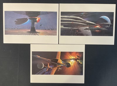 Lot 786 - STAR WARS: RETURN OF THE JEDI art portfolio by...