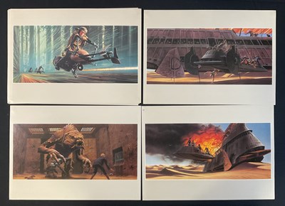 Lot 786 - STAR WARS: RETURN OF THE JEDI art portfolio by...