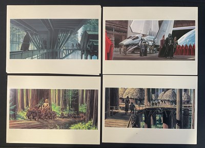 Lot 786 - STAR WARS: RETURN OF THE JEDI art portfolio by...