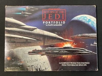 Lot 786 - STAR WARS: RETURN OF THE JEDI art portfolio by...